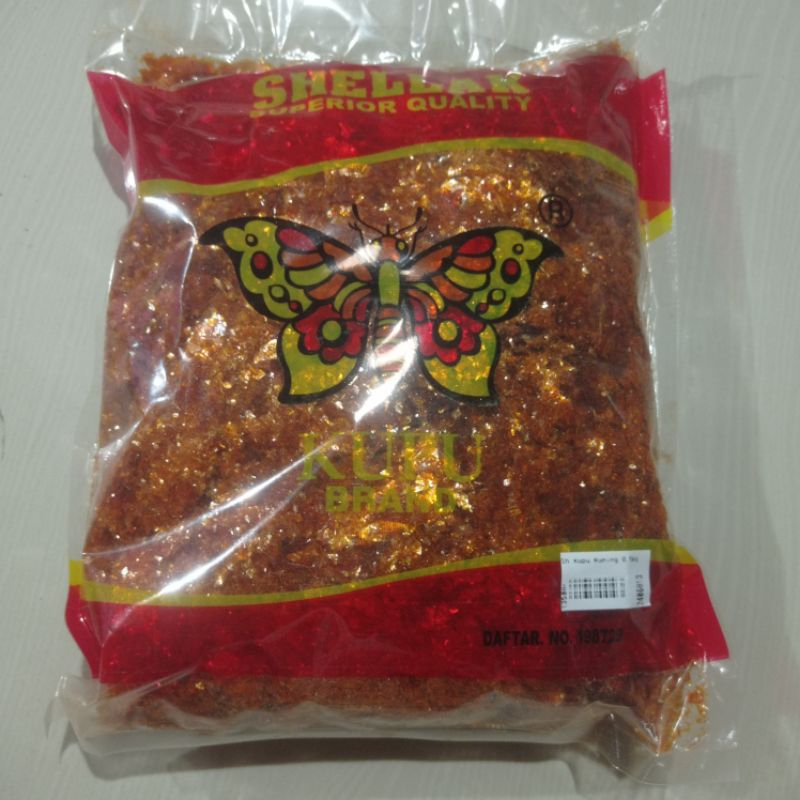 Serlak Sirlak Shellac Shellak Sherlak Kupu Plitur Emping 500g