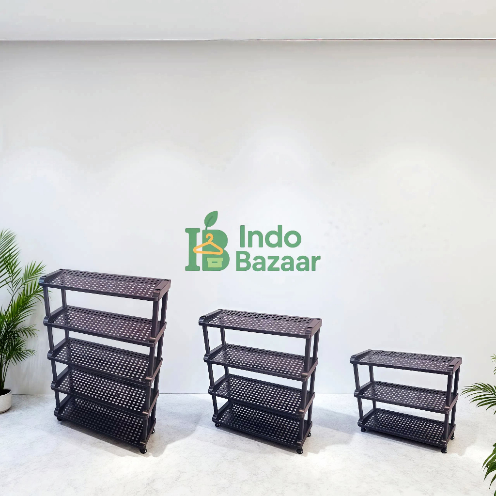 RAK SEPATU SANDAL SUSUN - Rak Besar / Tempat Sandal / Rak Sepatu Kokoh Plastik