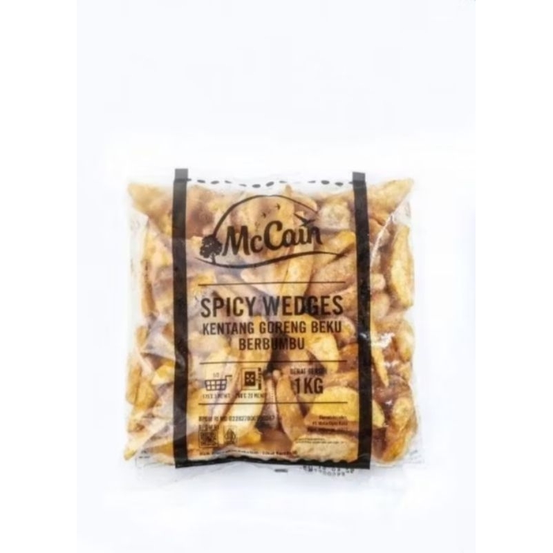 

Mc Cain Mccain Spicy Wedges/ Potato Wedges Berbumbu