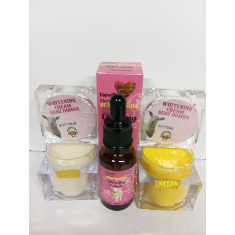 Paket 3in1 Krim Susun Domba Day&Night With Serum Ekstrak Susu Domba 20ml Original