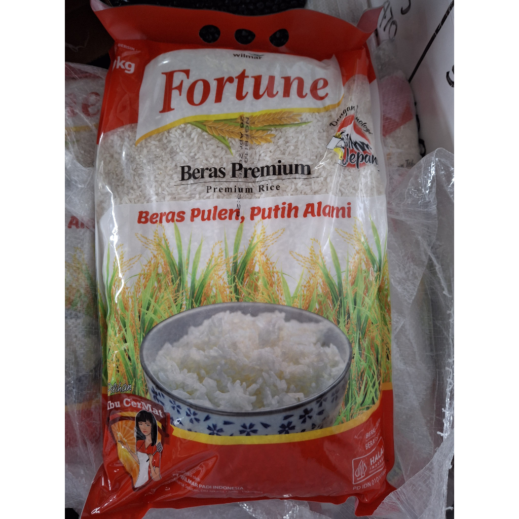 

Beras Fortune 5 Kilogram Pulen dan Putih