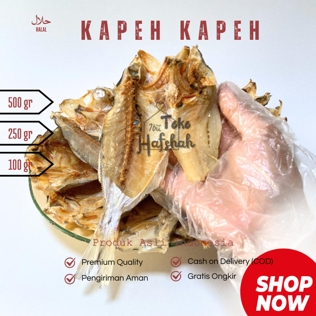 

Ikan Asin Samge Belah | Ikan Asin Kapeh Kapeh | Kapeh Kapeh Balah