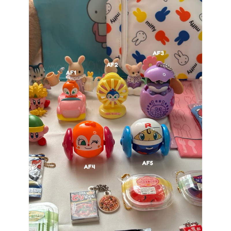 anpanman & friends gacha - mainan anpanman jepang