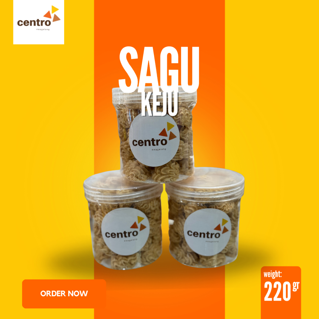 

CENTRO - Sagu Keju Semprit Keju