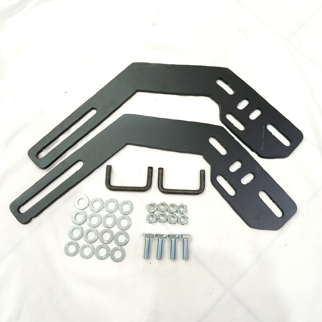 Breket Plus Baut Dudukan Towing Depan Mobil Avanza 2008 - 2021