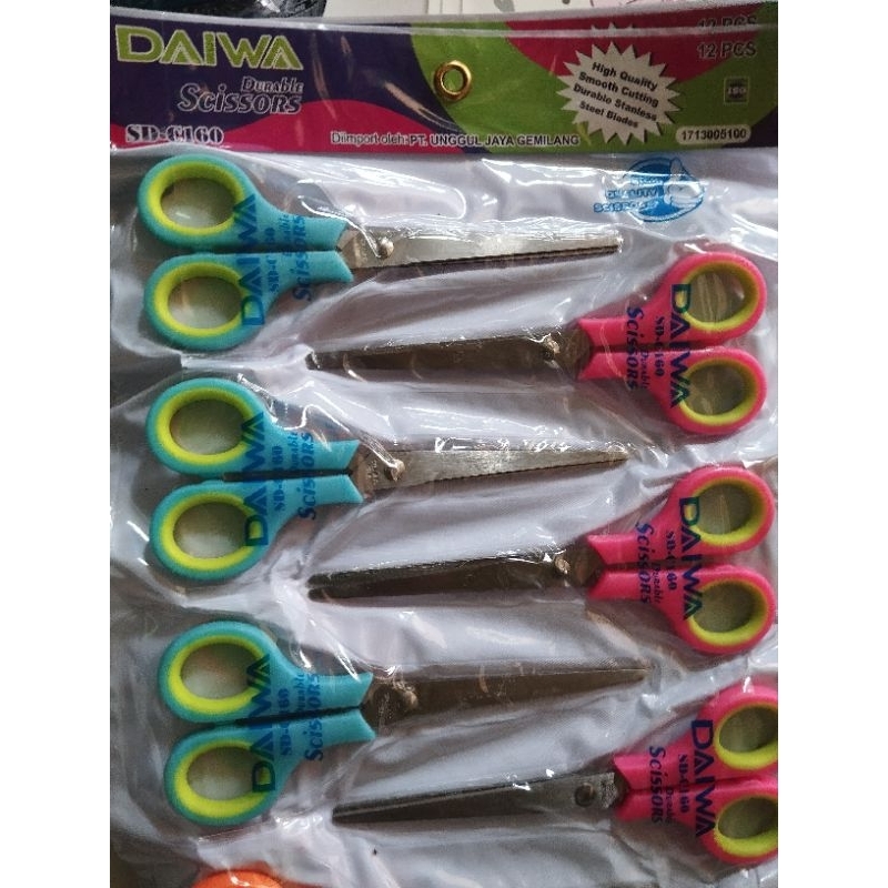 

gunting renteng kecil warna warni 12 pcs