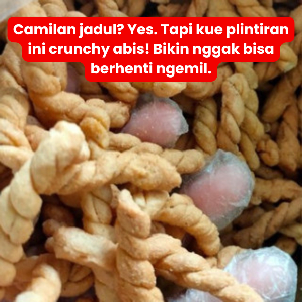 

KUE PLINTIRAN jajan camilan Untir-untir cemilan tambang snack enak 100gr murah anak kiloan jadul