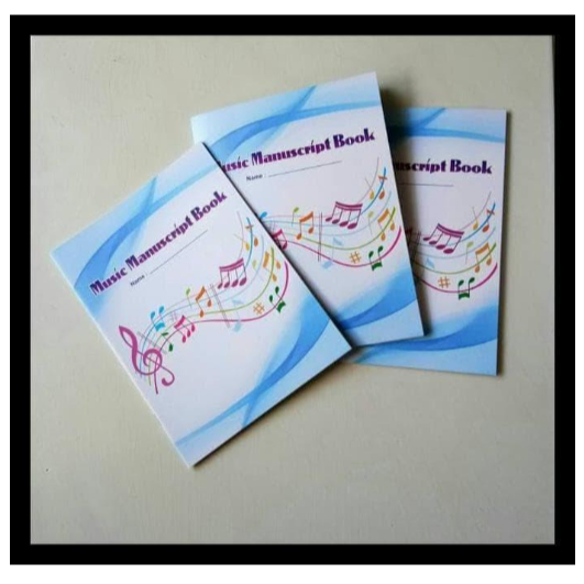 BUKU TULIS MUSIK GARIS PARANADA / MANUSCRIPT BOOK / BUKU GARIS