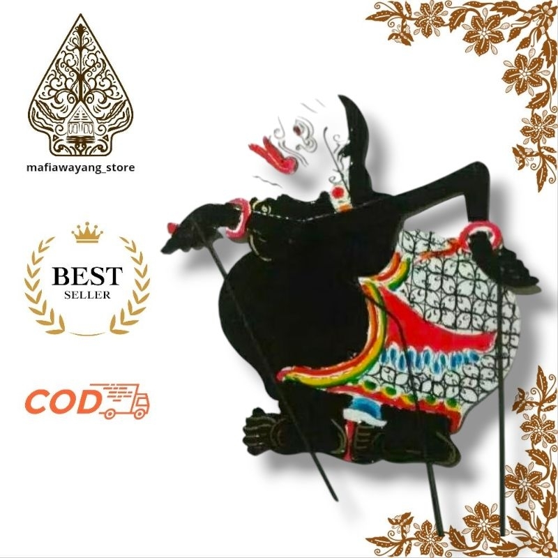 wayang kulit asli semar