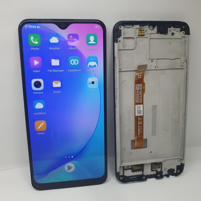 LCD Vivo Y12 LCD Touchscreen Fullset Frame Tulang Tengah Vivo Y12