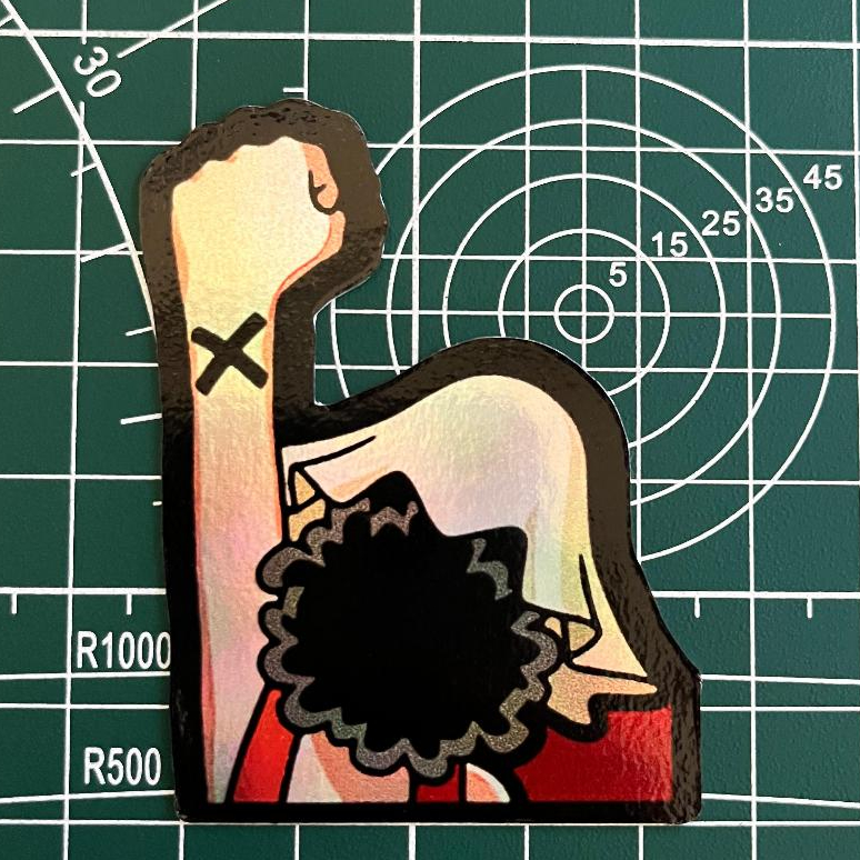 

Stiker hologram anime One Piece Usop || STICKER HOLOGRAM ANIME One Piece