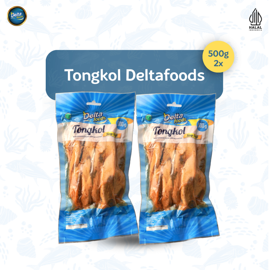 

DeltaFoods - Ikan Tongkol Siap Saji Dengan Minyak Kanola 500gram Bundling 2
