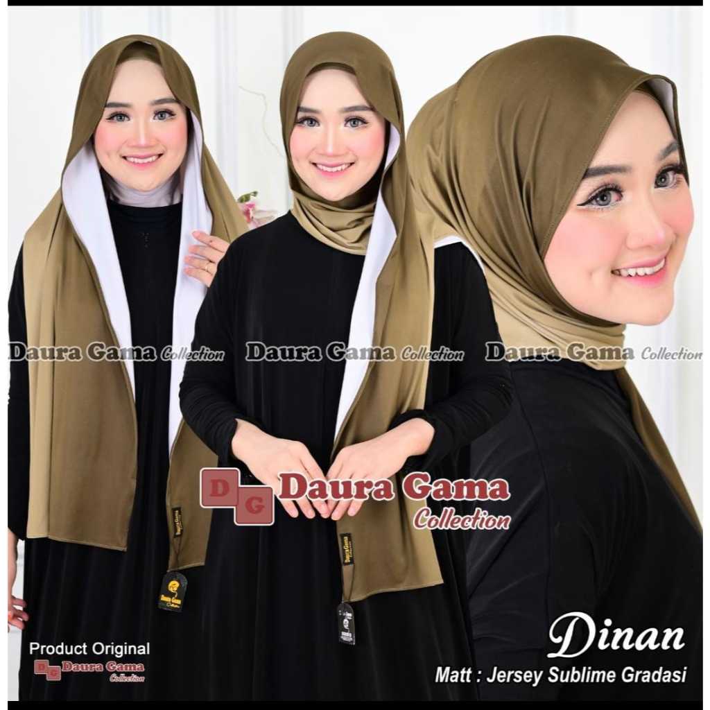 Hijab instan Dinan original Dauragama