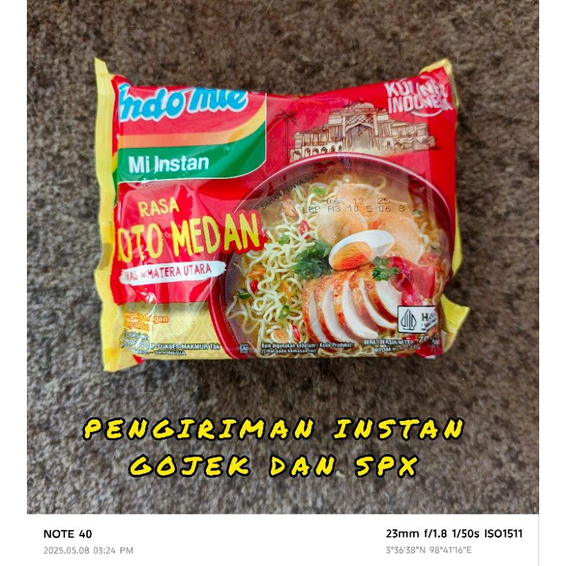 

INDOMIE ~ MIE INSTAN SOTO MEDAN 70GR