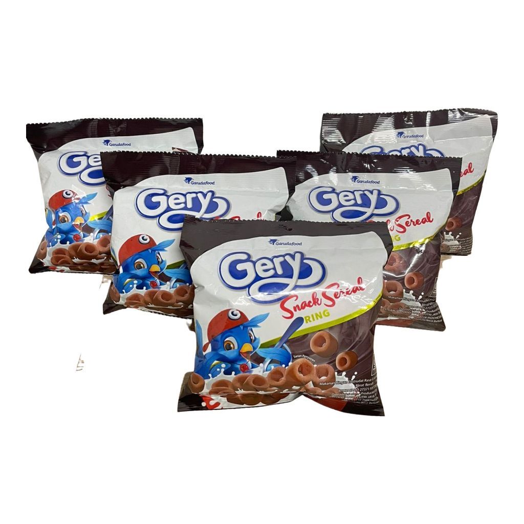 

[90gram] S161 | [RING8 – RENCENG] Gery Snack Sereal Ring Coklat Renceng isi 10 pcs