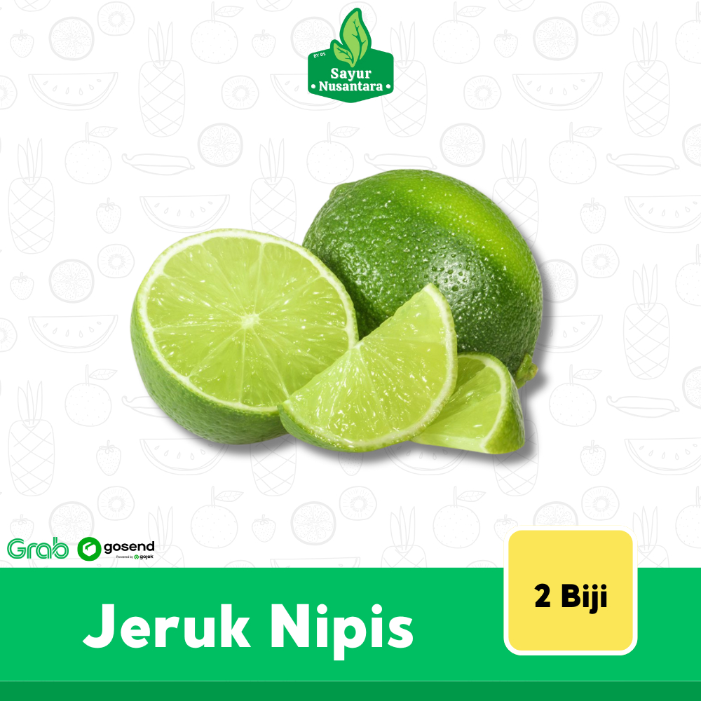 

Jeruk Nipis 2 Biji - Sayur Nusantara