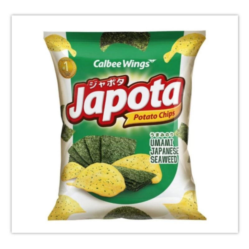 

Japota Potato Chips Seaweed Rumput Laut 68 gr Keripik Kentang