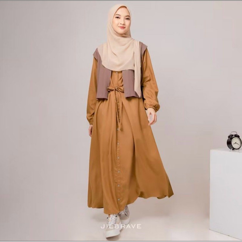 Preloved Mahilla basic dress Jilbrave