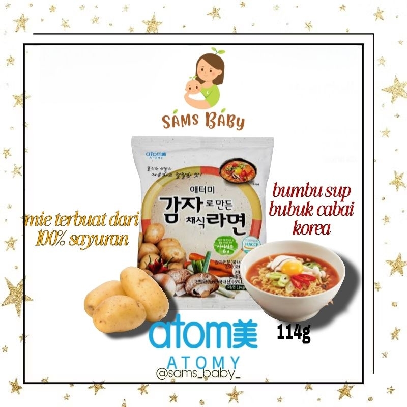 

ATOMY Potato Ramen / Ramen Kentang / Ramen Atomy / Atomy Ramen / Ramen sehat