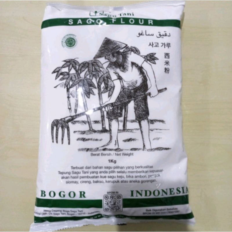 

Tepung Sagu Tani 1kg / Sagu Cap Tani