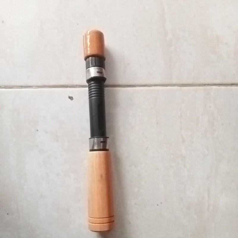 gagang joran wader kayu polos