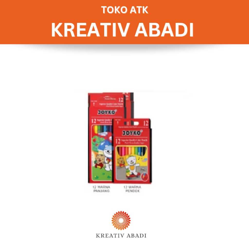 

Joyko Pensil Warna set 12