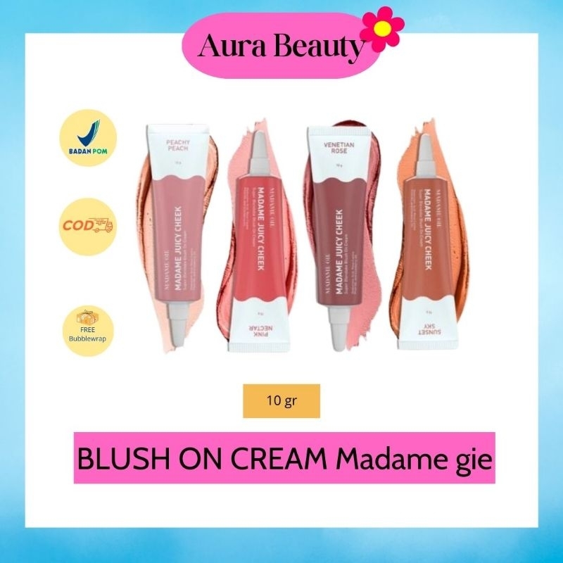 Madame Gie Blush On Cream Madame Juicy Cheeck