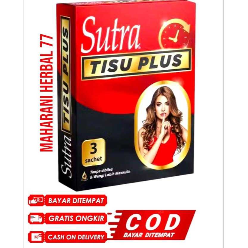Sutra Tisu Plus Isi 3 + 3 Sachet - Sutra Tisu Magic Mejik Antiseptik