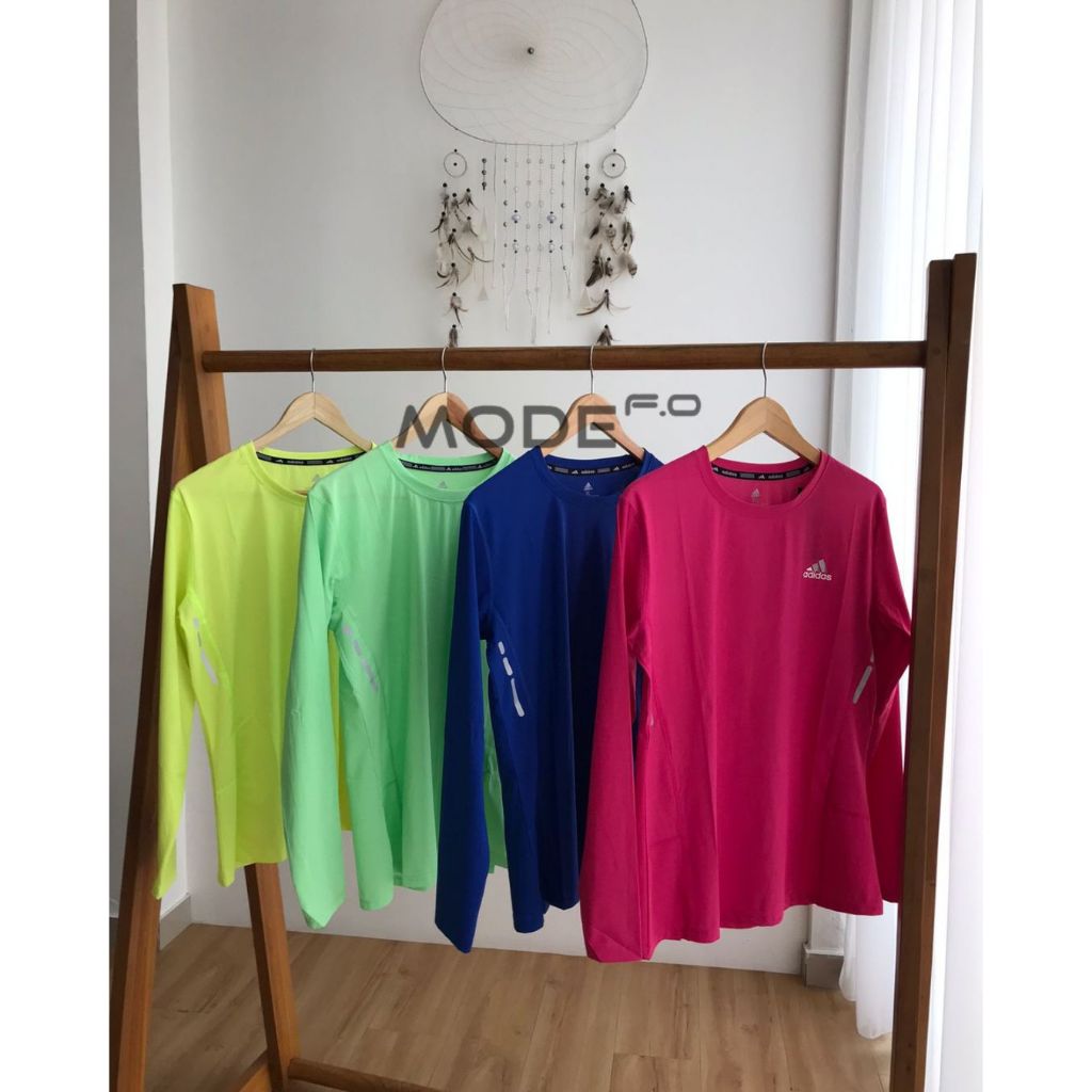 T-shirt Ladies Adidas Jumbo Sport - Baju Olahraga Wanita Lengan Panjang