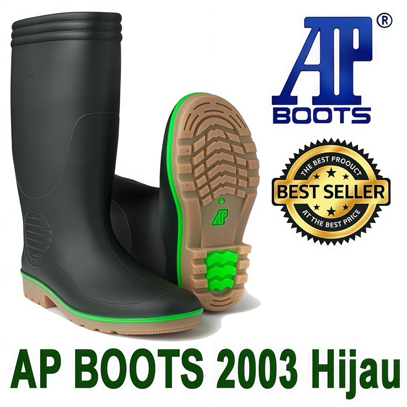 Sepatu AP Boots 2003 Hijau. 100% Original AP Boots.
