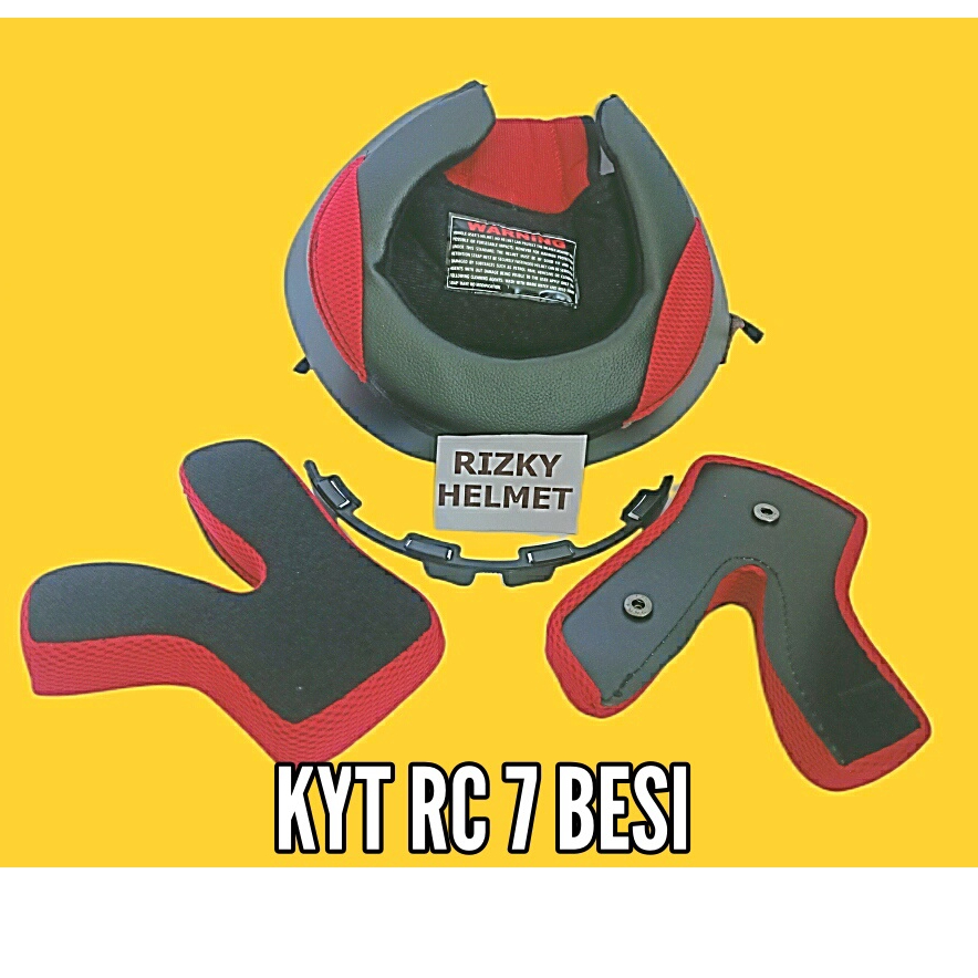 Busa helm KYT RC7 BESI, Busa Helm KYT RC 7 Kancing Besi