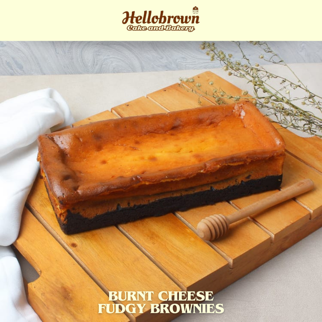 

Hellobrown Burnt Cheese Fudgy Brownies | Kue