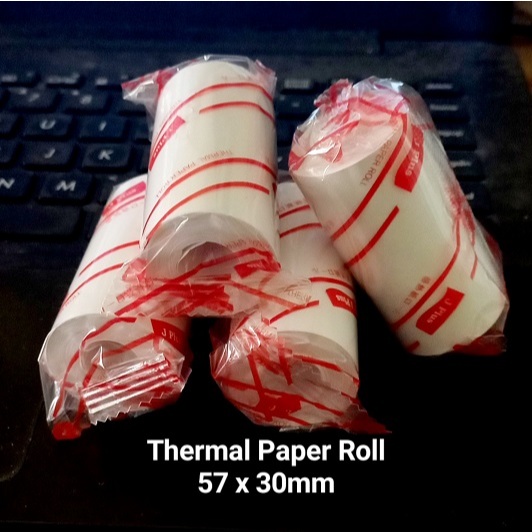 

Kertas Struk Printer Thermal Roll Paper 57x30mm J-Plus