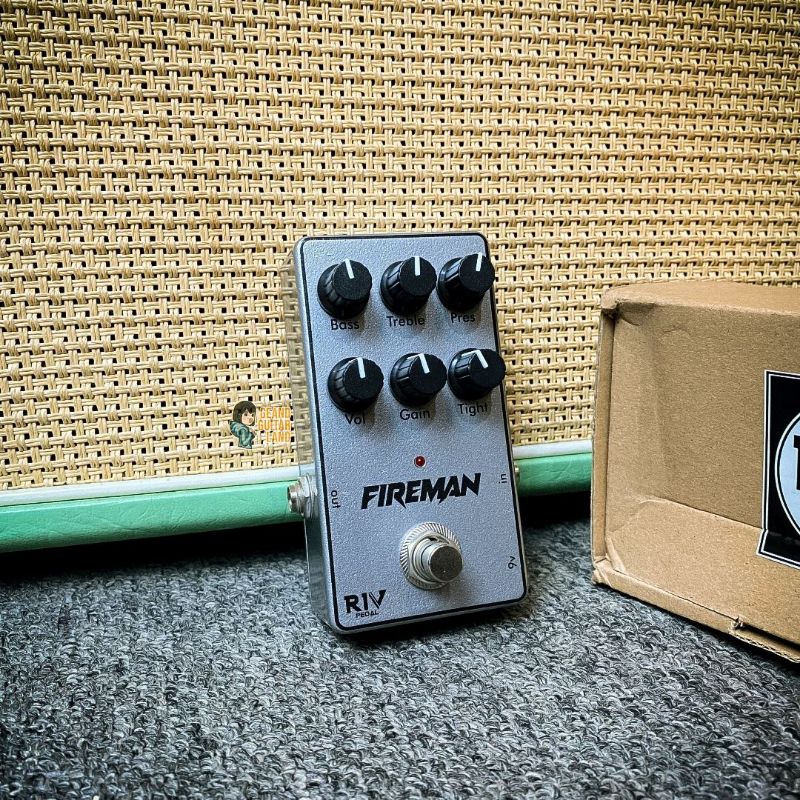 RIV Pedal Fireman Distortion Based On Friedman BE OD