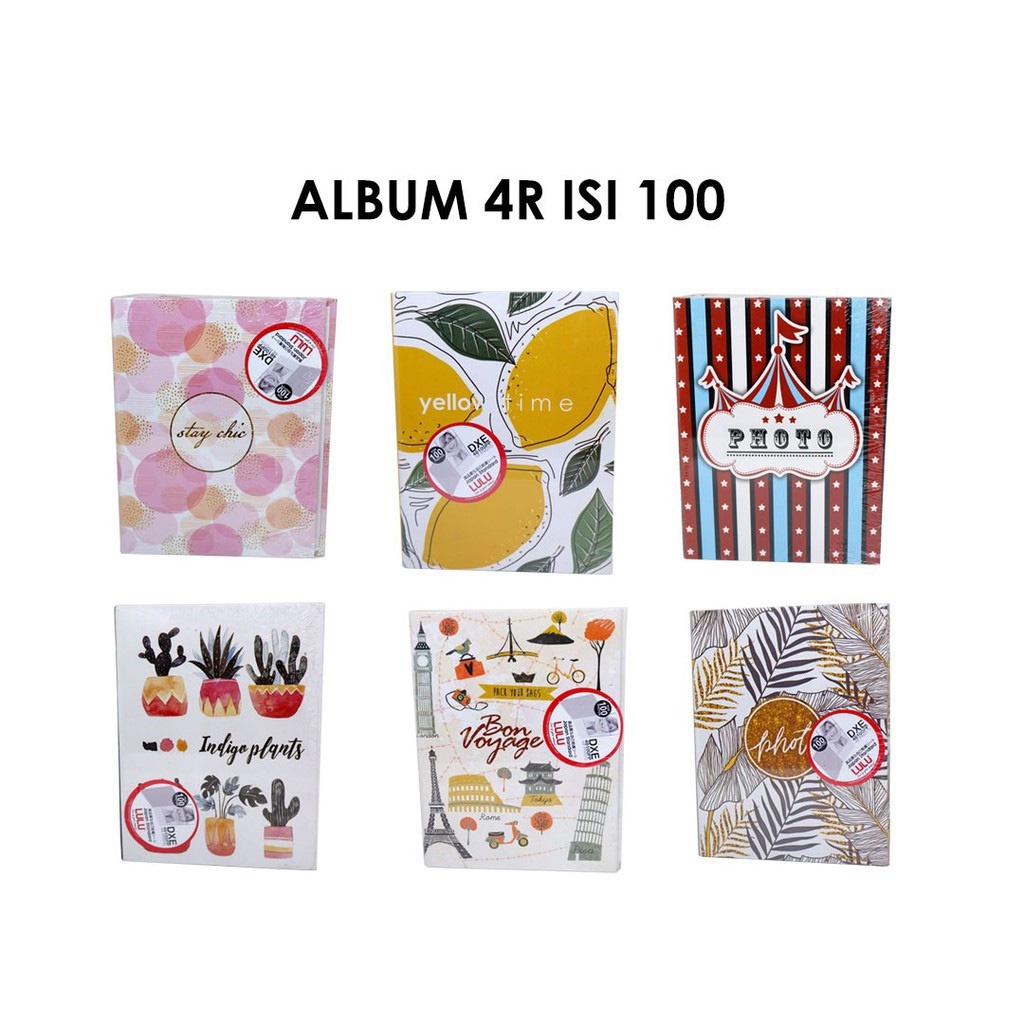 

ALBUM 4R ISI 100 SLIP-IN MERK LULU
