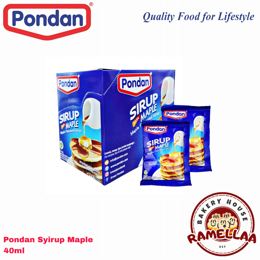 

Pondan Syirup Maple 40ml