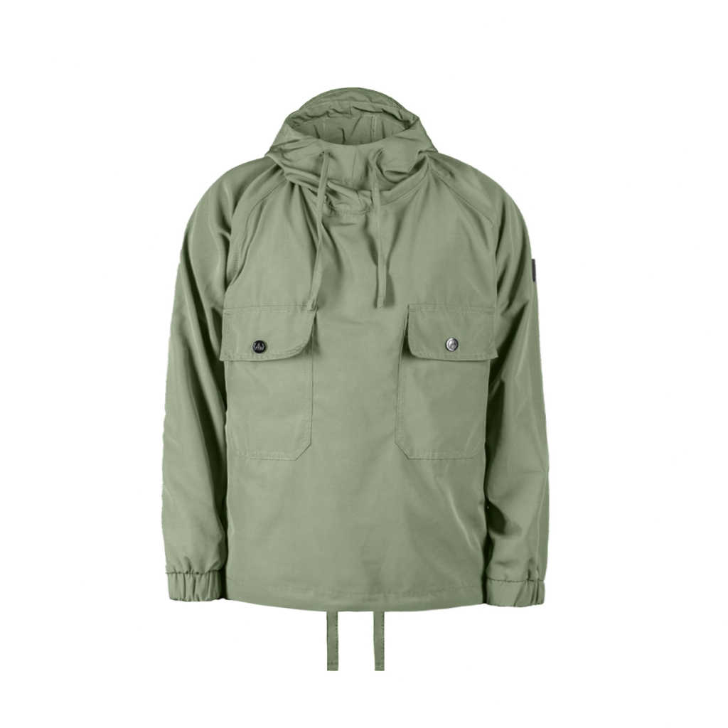 Prung Valpe Smoke Jacket Outdoor Jacket Warna Hijau Army