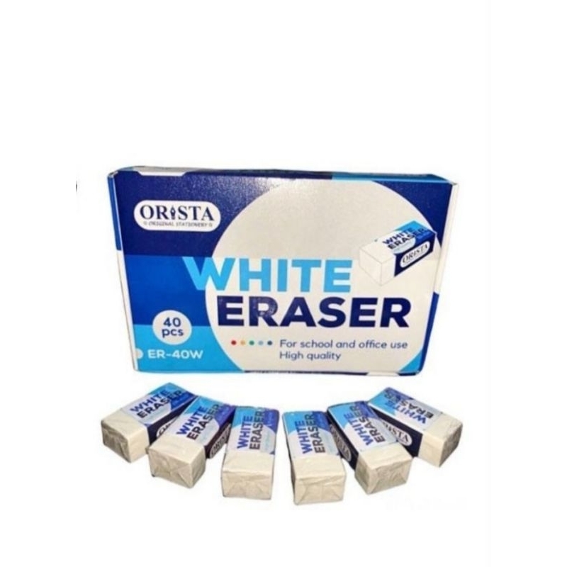 

(PO) PENGHAPUS ORISTA BLACK/WHITE ER-40B 1 PACK ISI 40 PCS
