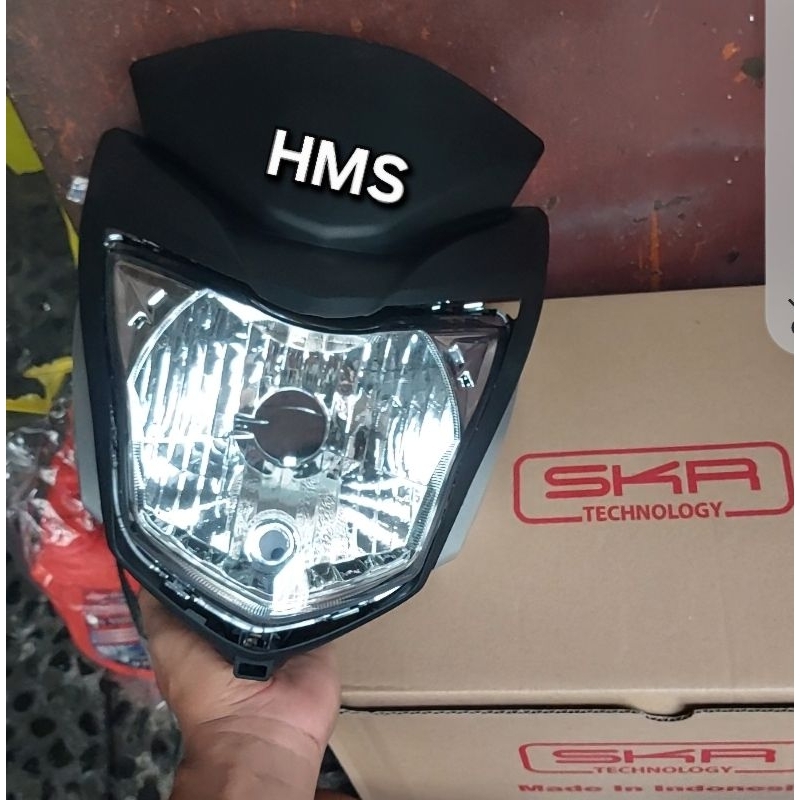 kedok batok lampu depan verza 150 lama