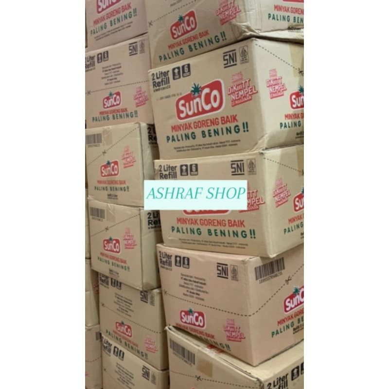 

Minyak goreng Goreng Sunco 2liter murah 1 dus isi 6
