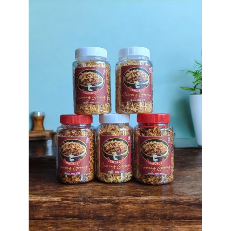 

Bawang Goreng Original Renyah Gurih Tanpa Campuran Tepung dan Bahan Pengawet - Bawang Goreng 300ml