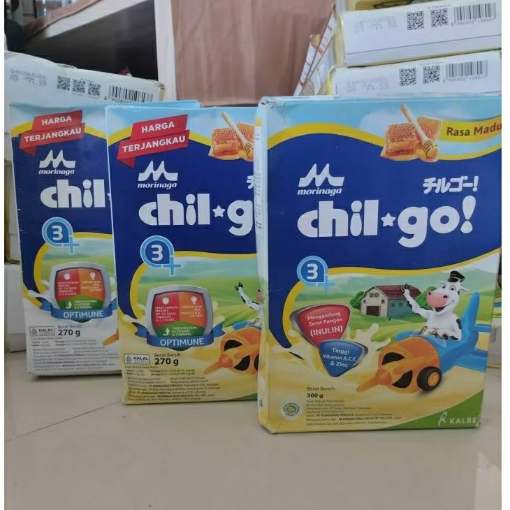 CHILGO 3+ 700 GRAM CHIL GO MADU VANILA