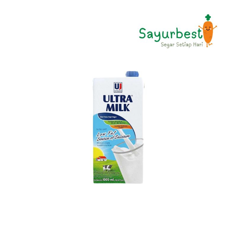 

Susu Ultra Milk UHT Low Fat Plain 1.000ml