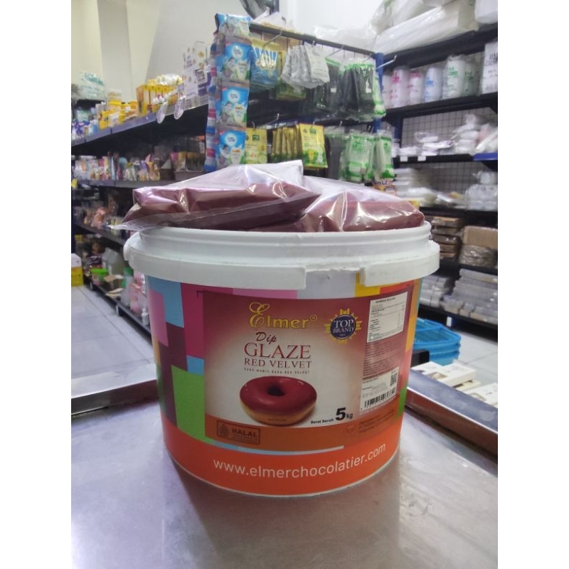 

Elmer Dip Glaze Red Velvet Repack 500g & 1kg