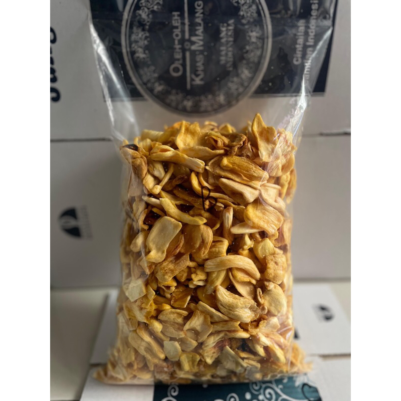 

Keripik Nangka Grade B2, Kripik Nangka Manis Renyah 1kg