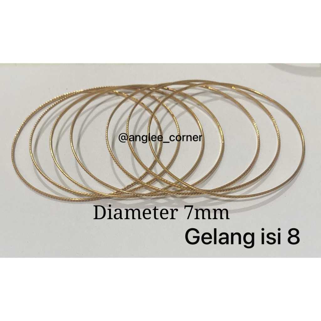 ANGLEE_CORNER | GELANG ANTI KARAT | CUCI GUDANG GELANG BANGLE | GELANG EMAS IMITASI | GELANG WANITA