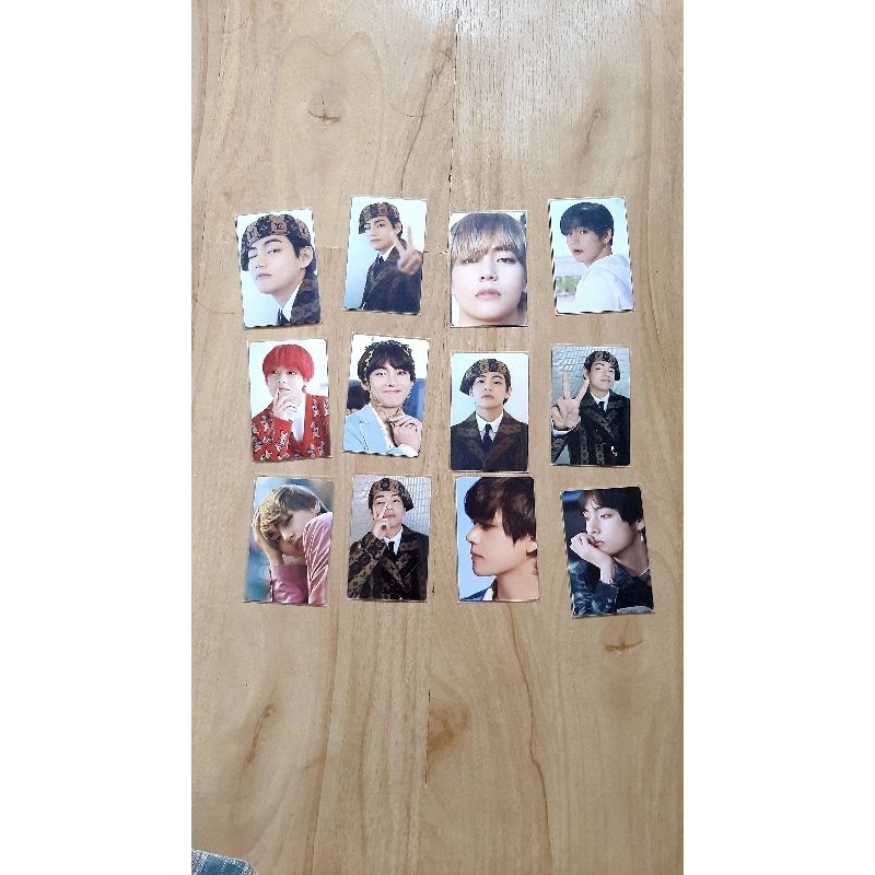 TAKEALL PHOTOCARD DICON TAEHYUNG BUNGA OFFICIAL