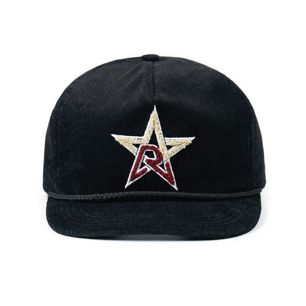 Topi RopeHat Corduroy Black LandStar Mrdm Dewasa