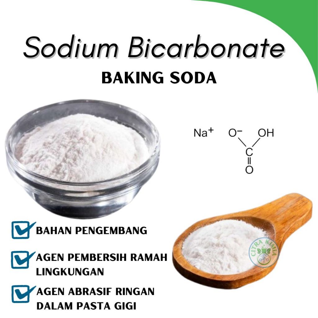 

Baking Soda 1kg Sodium Bicarbonate Pengembang Adonan Food Grade - Soda Kue Pembersih Rumah Tangga Efektif