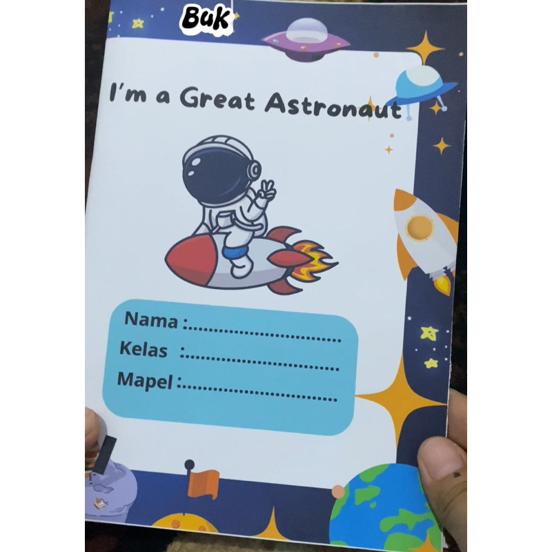 

Buku Tulis Custom (bisa pakai nama)